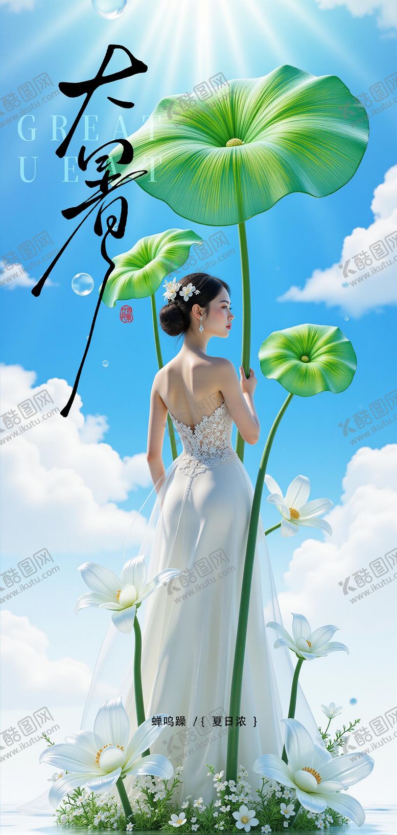 编号：18533307152305447140【酷图网】源文件下载-大暑海报