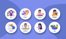 多彩生活图标集合