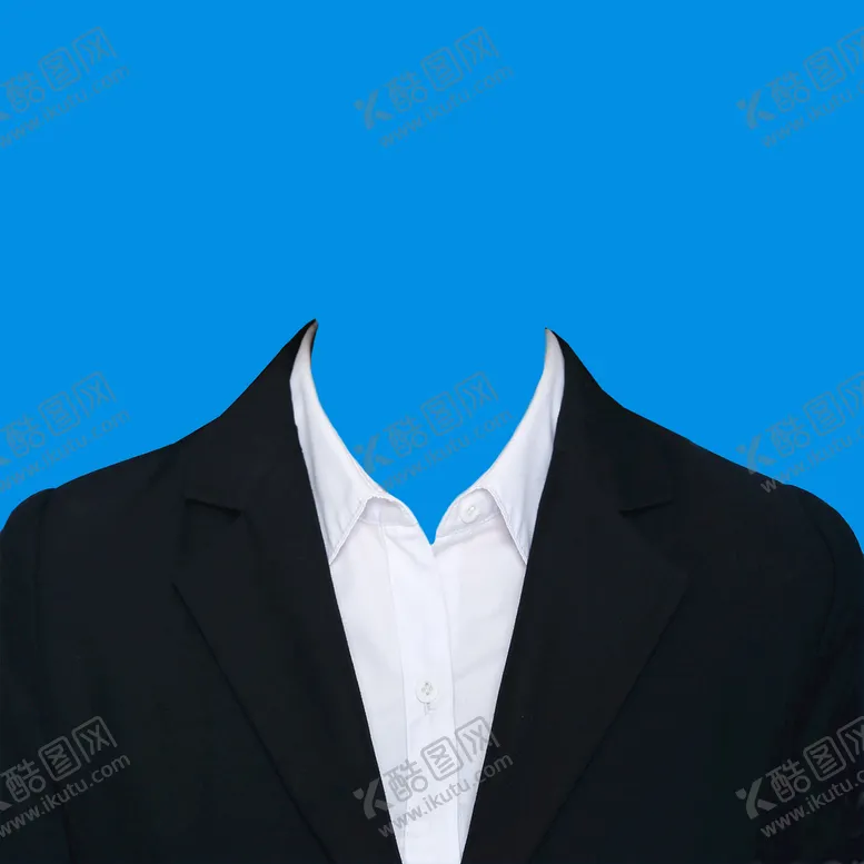 编号：58679409142006539425【酷图网】源文件下载-证件照女服装