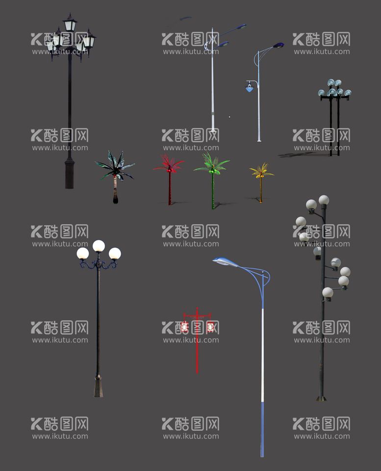 编号：80972609121900318736【酷图网】源文件下载-路灯