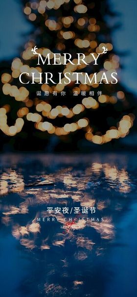 圣诞节海报专题吊旗招贴活动