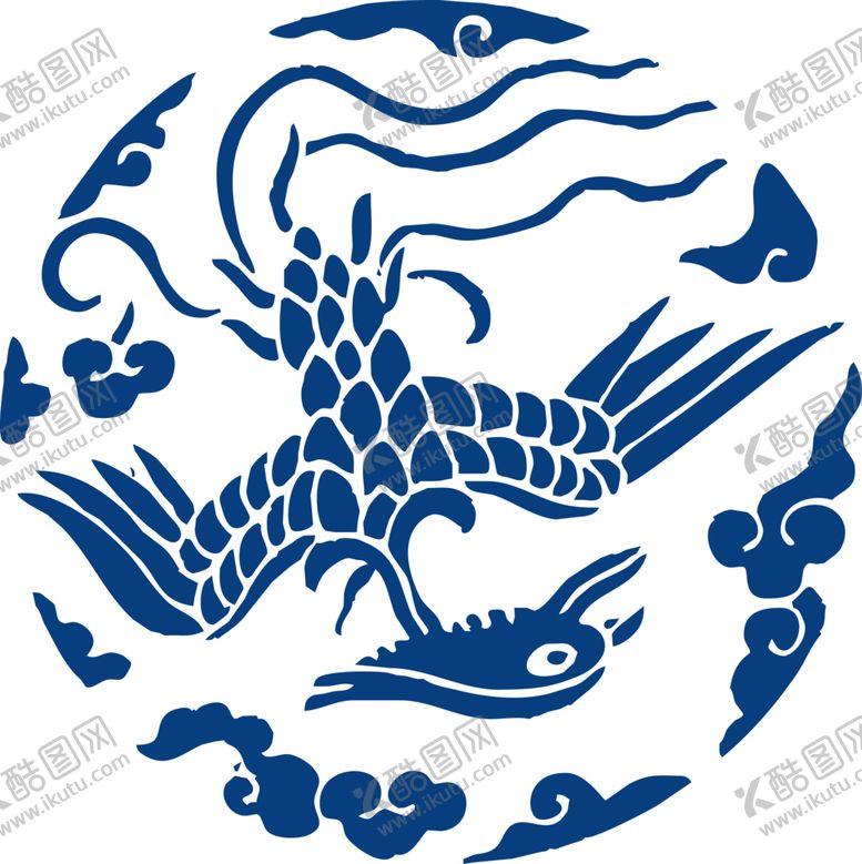 编号：31155105160415075358【酷图网】源文件下载-青花瓷图案