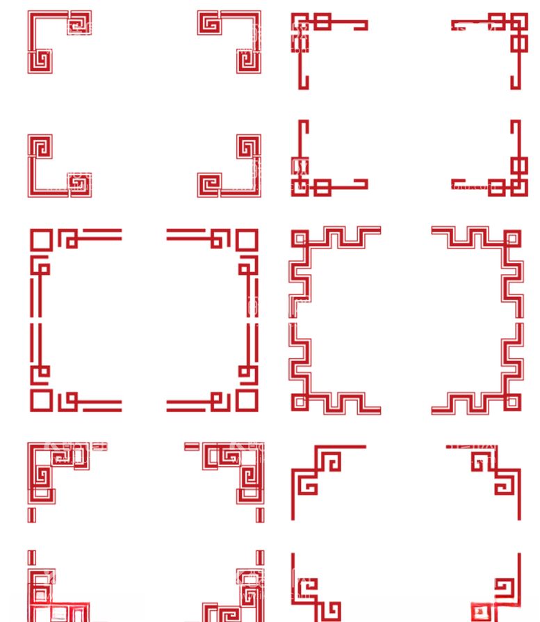 编号：91321603110430186456【酷图网】源文件下载-中式边框