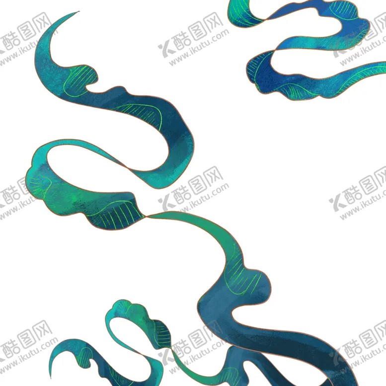 编号：56844303271743569343【酷图网】源文件下载-中国风飘带元素