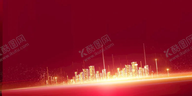 编号：37204609261235431834【酷图网】源文件下载-大红背景