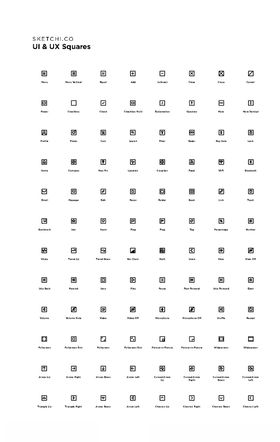 简易线性图标