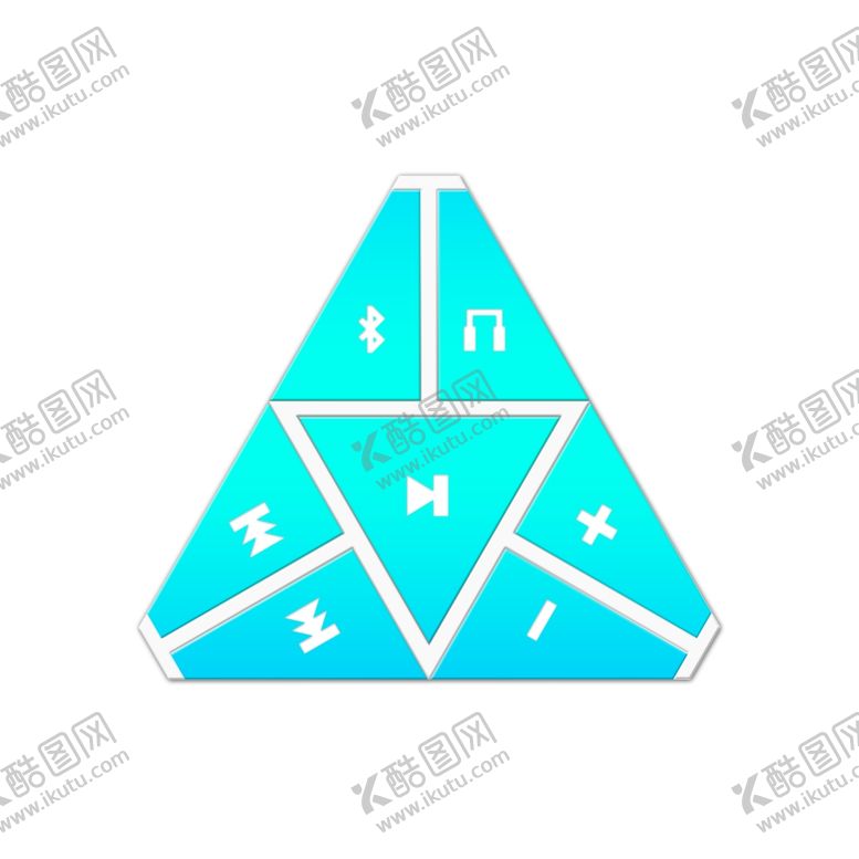 编号：97645110140645139113【酷图网】源文件下载-创意三角形MP3