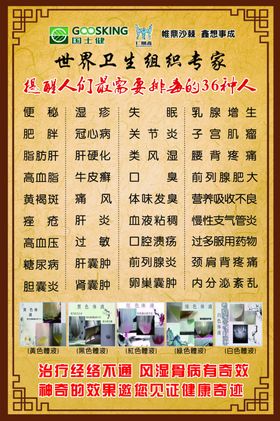 排毒36种人