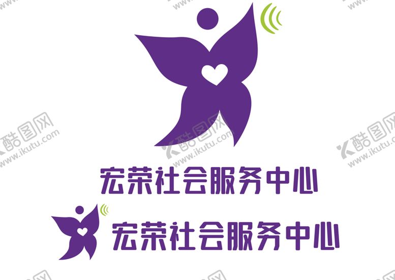 编号：57963409260903073572【酷图网】源文件下载-宏荣社会服务中心