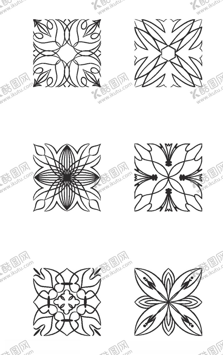 编号：96643309091037346012【酷图网】源文件下载-精美花纹图案