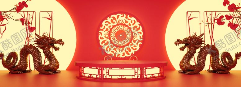 编号：15543210291625002623【酷图网】源文件下载-喜庆海报