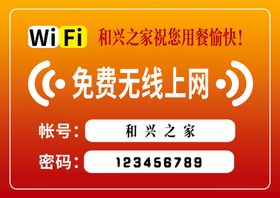 WiFi图标创意海报