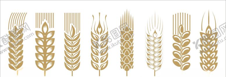 编号：87708709151831584695【酷图网】源文件下载-矢量麦穗
