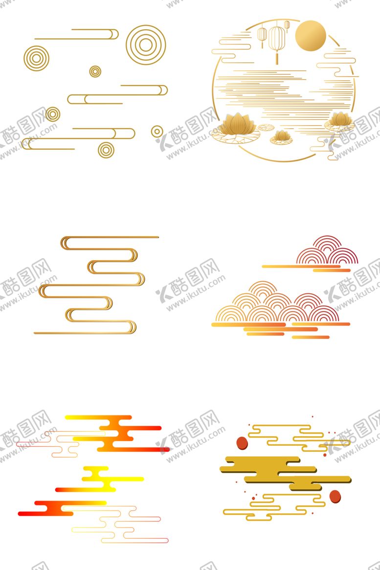 编号：59491803110708418782【酷图网】源文件下载-金色祥云