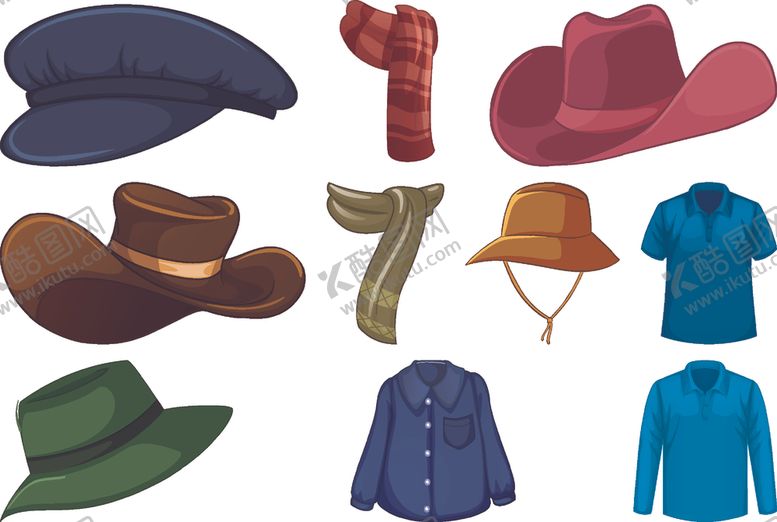 编号：12958809240017451813【酷图网】源文件下载-矢量服饰