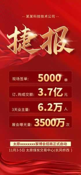 喜报捷报