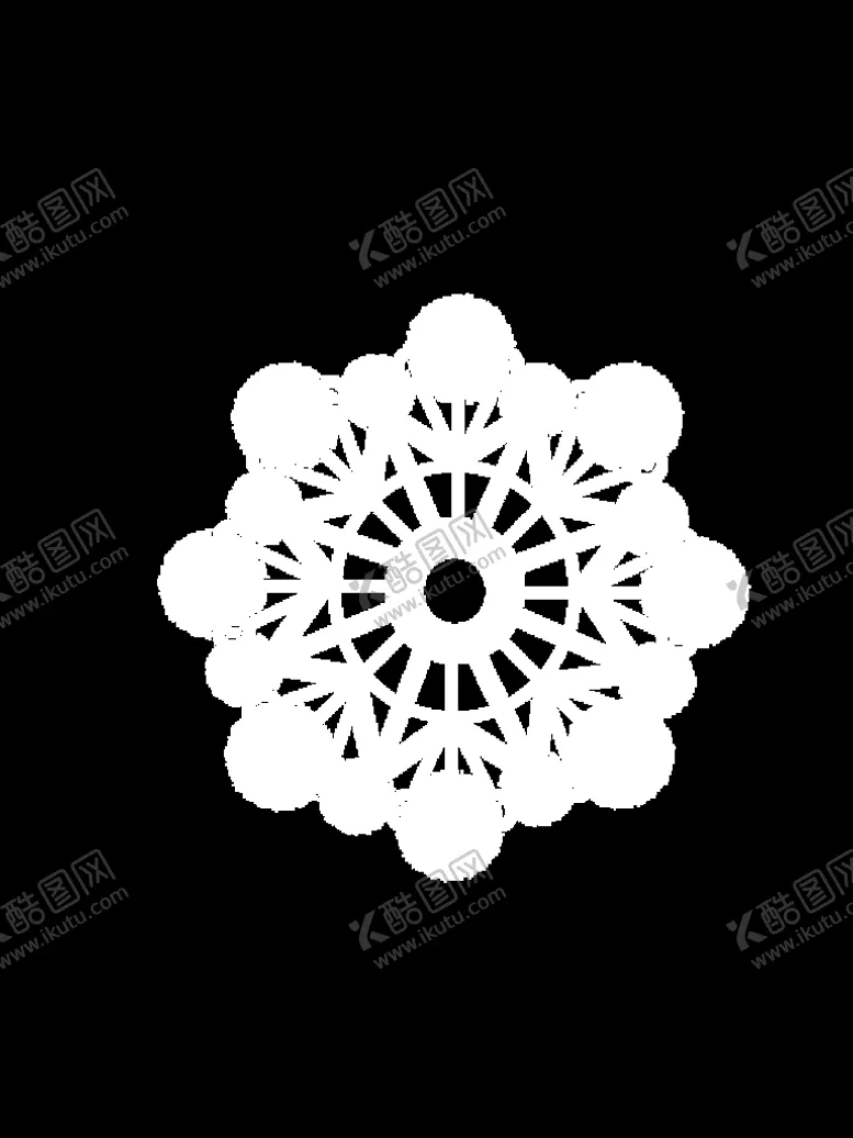 编号：38171506151413574033【酷图网】源文件下载-雪花元素