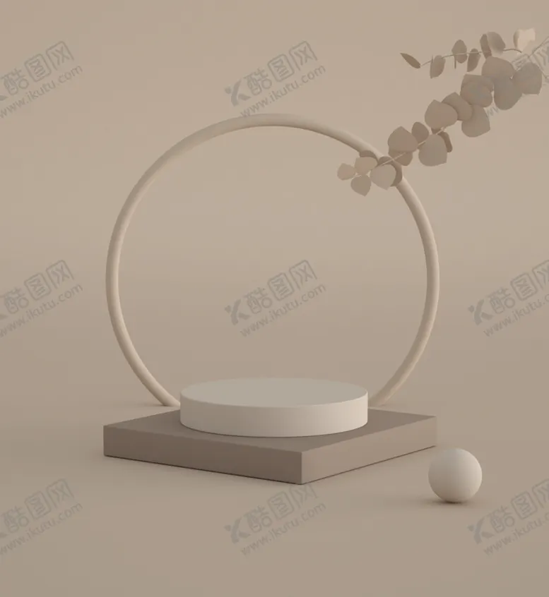 编号：46364610181208244095【酷图网】源文件下载-电商产品立体场景 