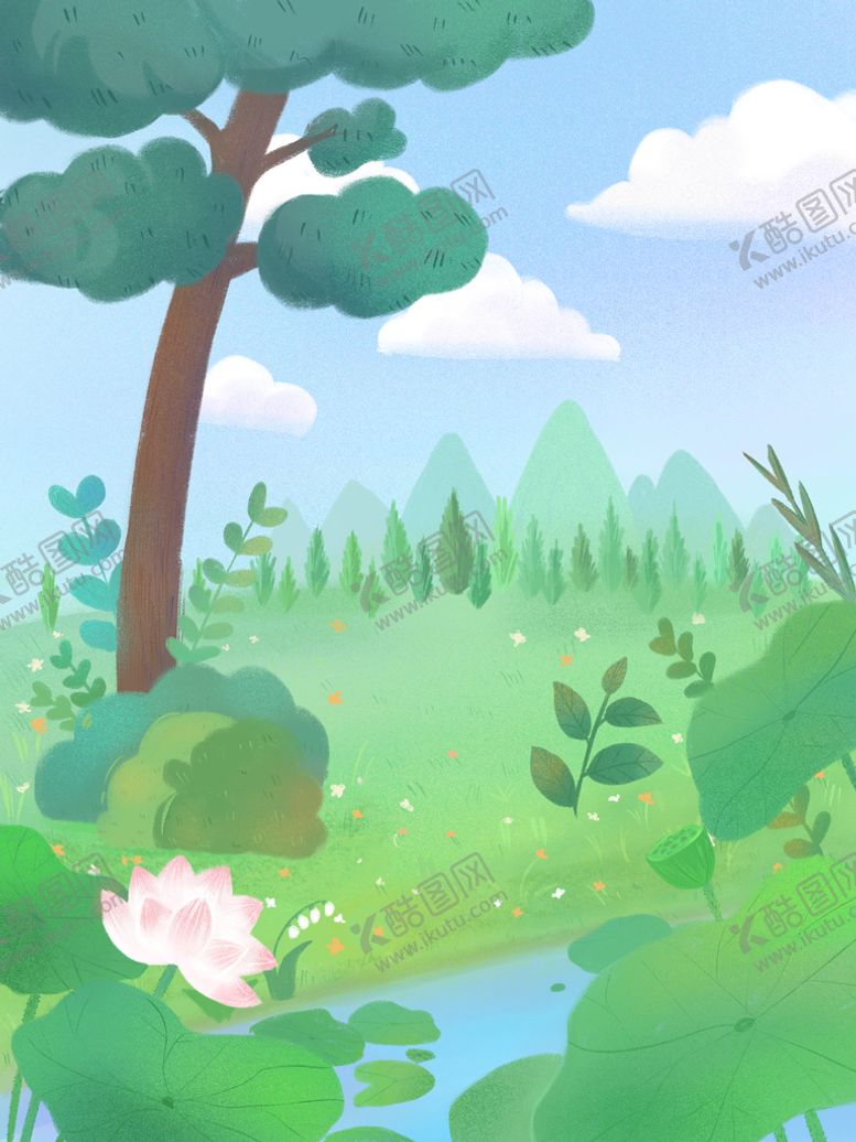 编号：26941309200154417825【酷图网】源文件下载-绿色植物背景