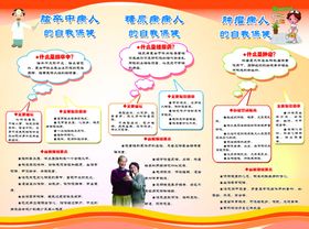 保健三折页