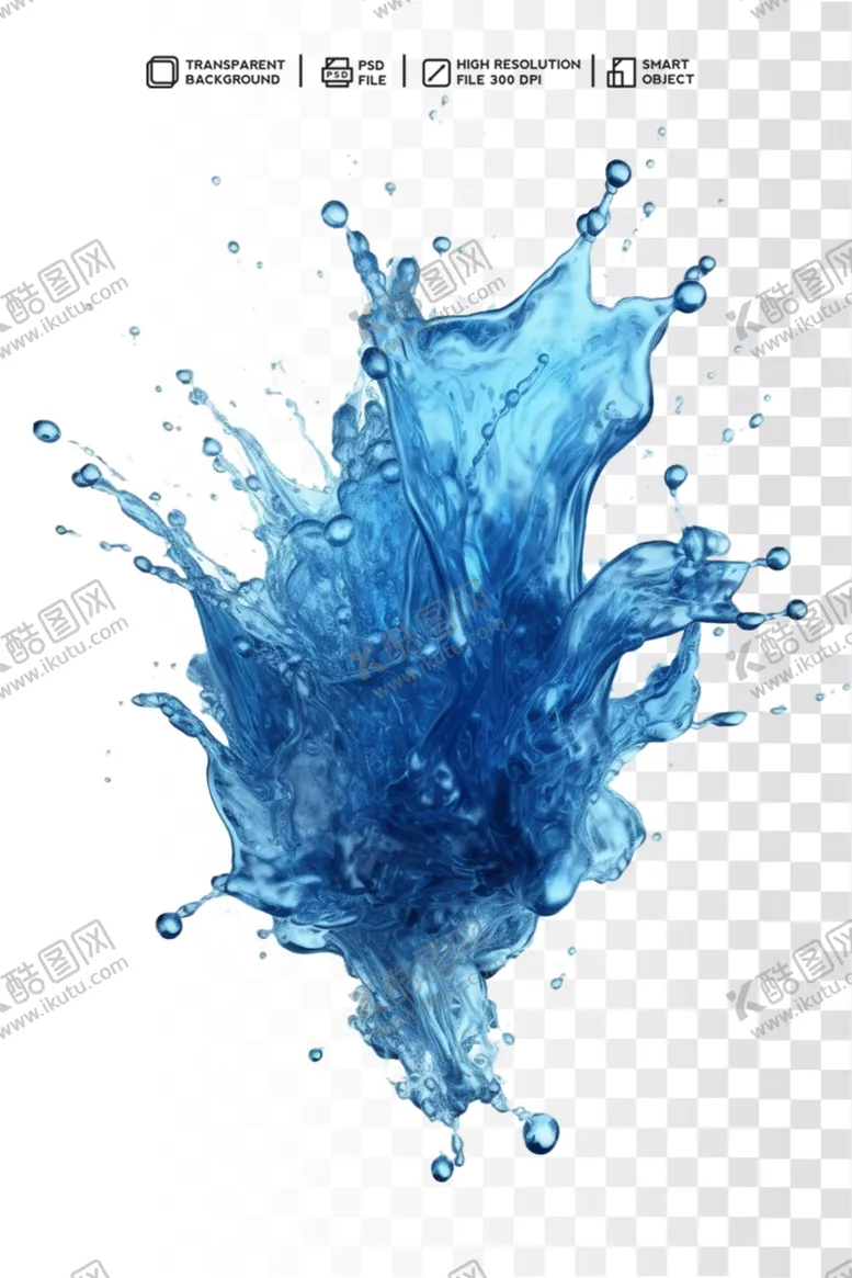 编号：88617702112136491580【酷图网】源文件下载-透明背景水素材