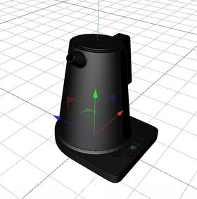 C4D模型水壶