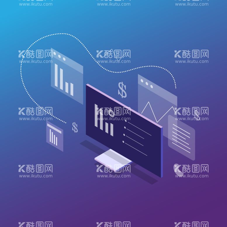 编号：63866312271309235615【酷图网】源文件下载-互联网扁平插画