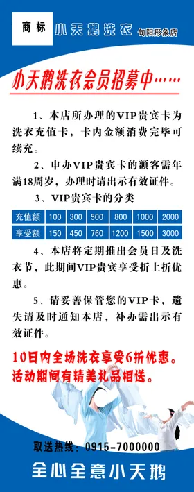 小天鹅洗衣店海报
