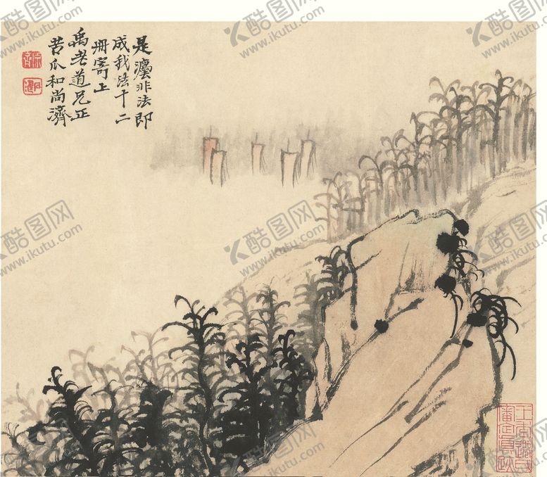 编号：26441010310910146093【酷图网】源文件下载-山水画  