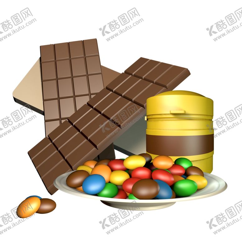 编号：59317203122059031944【酷图网】源文件下载-巧克力巧克力豆插画