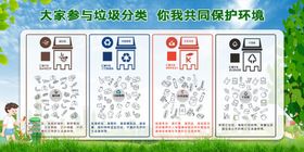 垃圾分类展板广告城市