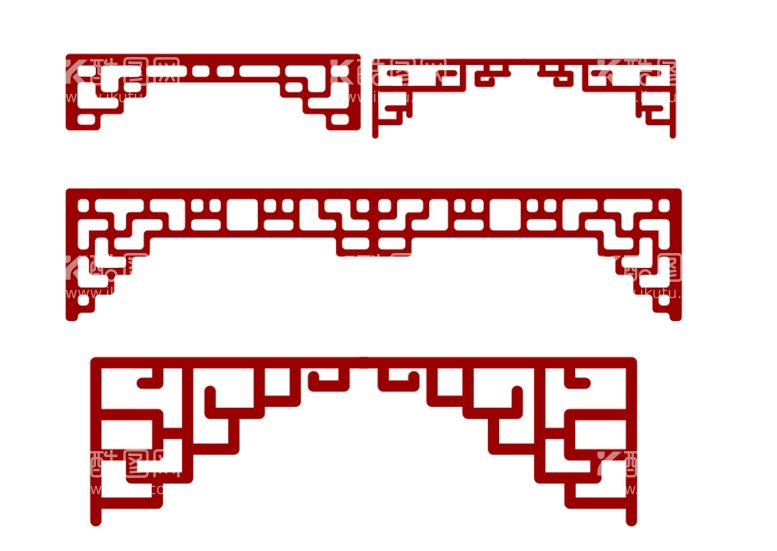 编号：34178609210429023906【酷图网】源文件下载-中国传统阑珊隔断