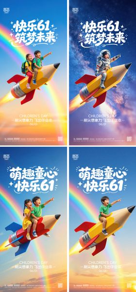 61儿童节海报