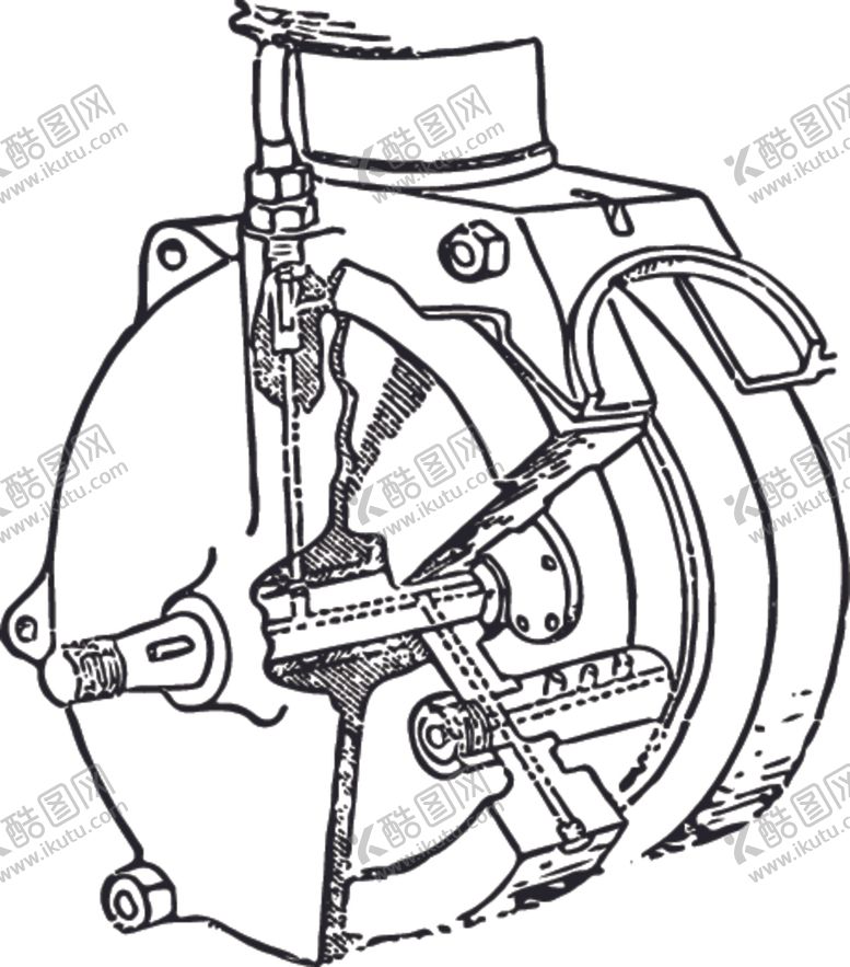 编号：63102409291626333866【酷图网】源文件下载-黑白素描素材