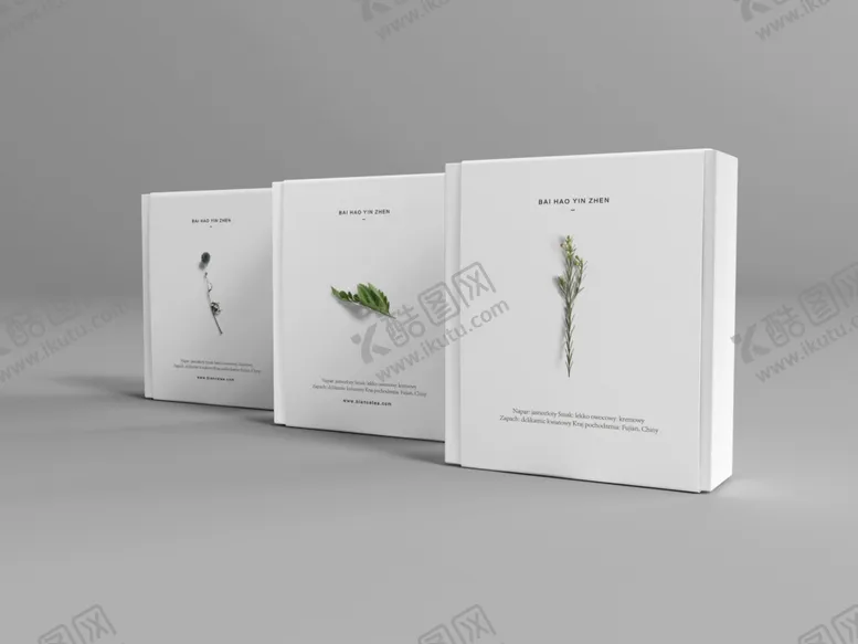 编号：86818609110944139359【酷图网】源文件下载-高端文艺简约极简VI包装盒效果
