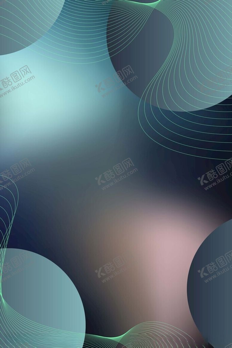 编号：84258102171442598491【酷图网】源文件下载-几何圆蓝色渐变背景