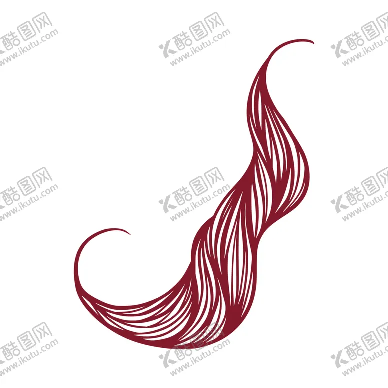 编号：19548404220749108715【酷图网】源文件下载-手绘线性枝叶
