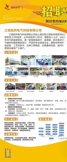 招聘海报