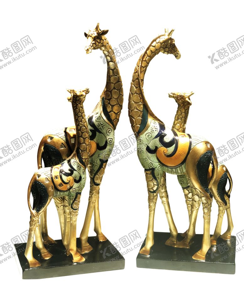 编号：50866009271725278584【酷图网】源文件下载-长颈鹿母子