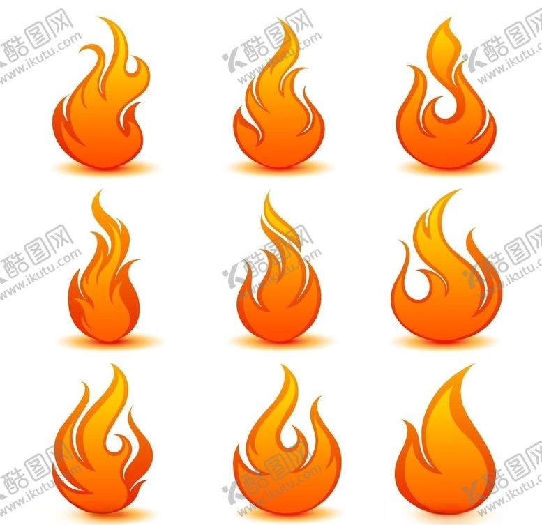 编号：86806610071933186173【酷图网】源文件下载-火焰标志