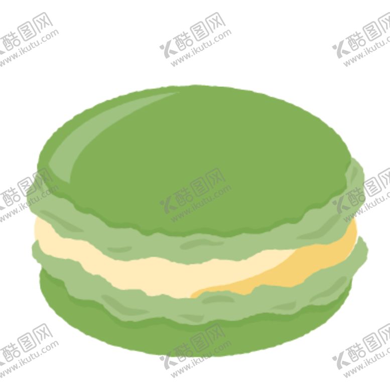 编号：30445507090346027552【酷图网】源文件下载-卡通点心蛋糕插画
