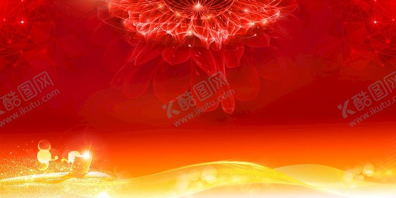 编号：03587910072332531905【酷图网】源文件下载-红色背景
