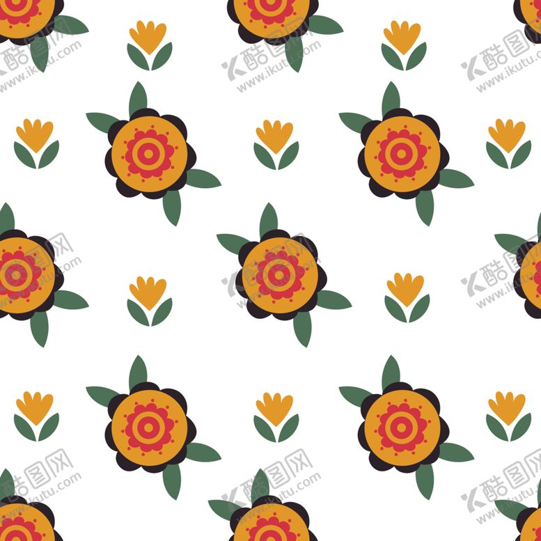 编号：70969709180921259697【酷图网】源文件下载-印花无缝背景