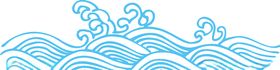 浪花矢量