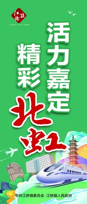 创建文明城市动车高铁展板