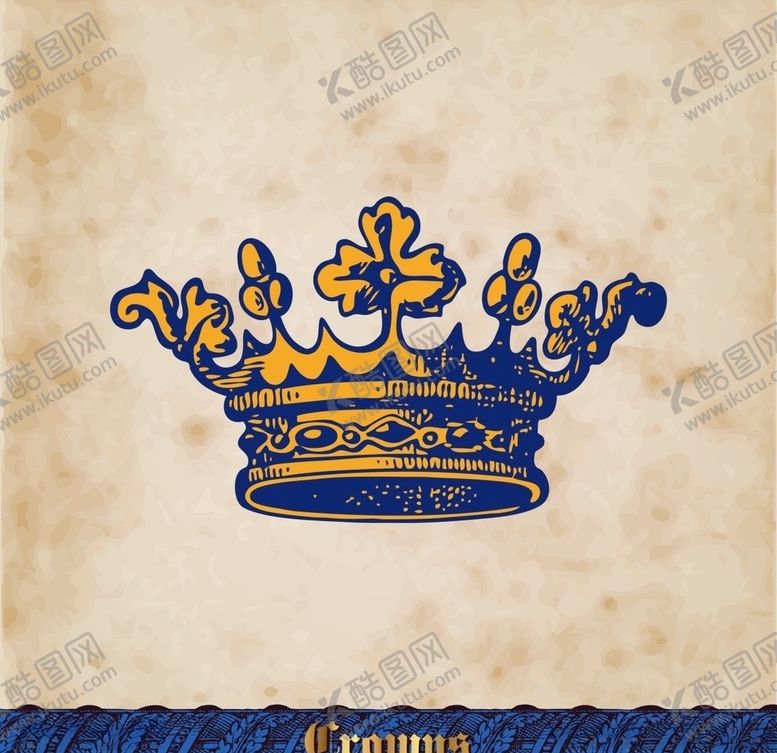 编号：37105109241556088009【酷图网】源文件下载-皇冠手绘