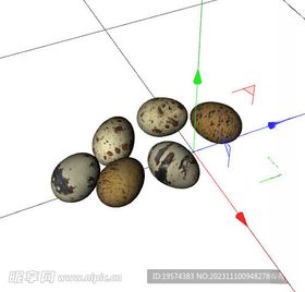C4D模型蛋