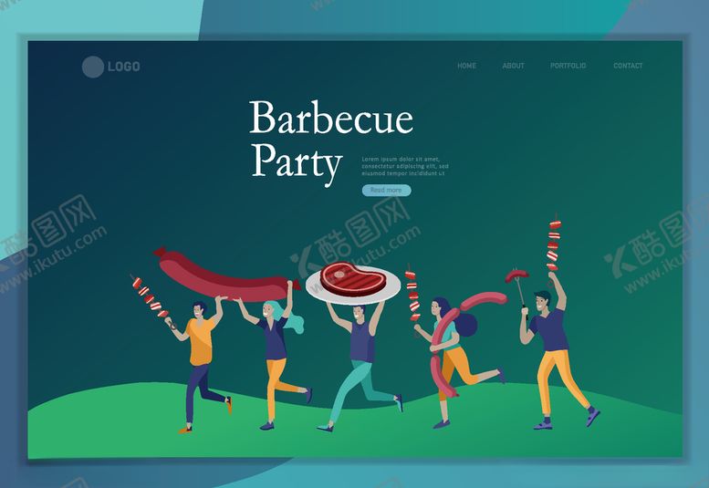 编号：41282810100155312405【酷图网】源文件下载-手绘美食