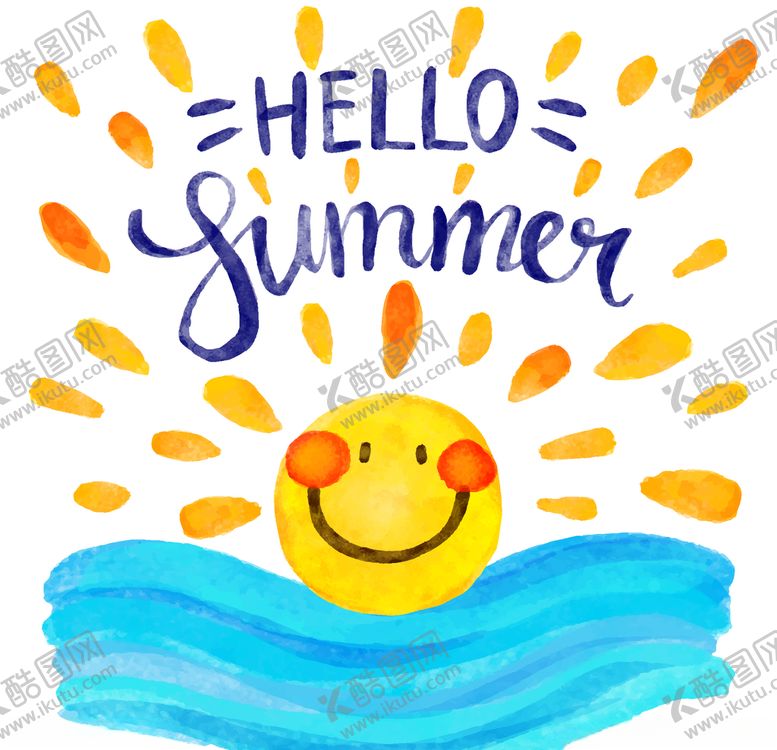 编号：92672810030910478835【酷图网】源文件下载-夏日创意卡通图案
