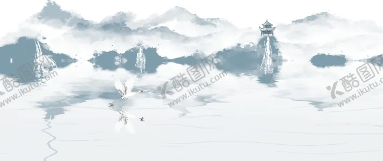 编号：70902106301538485672【酷图网】源文件下载-水墨山水
